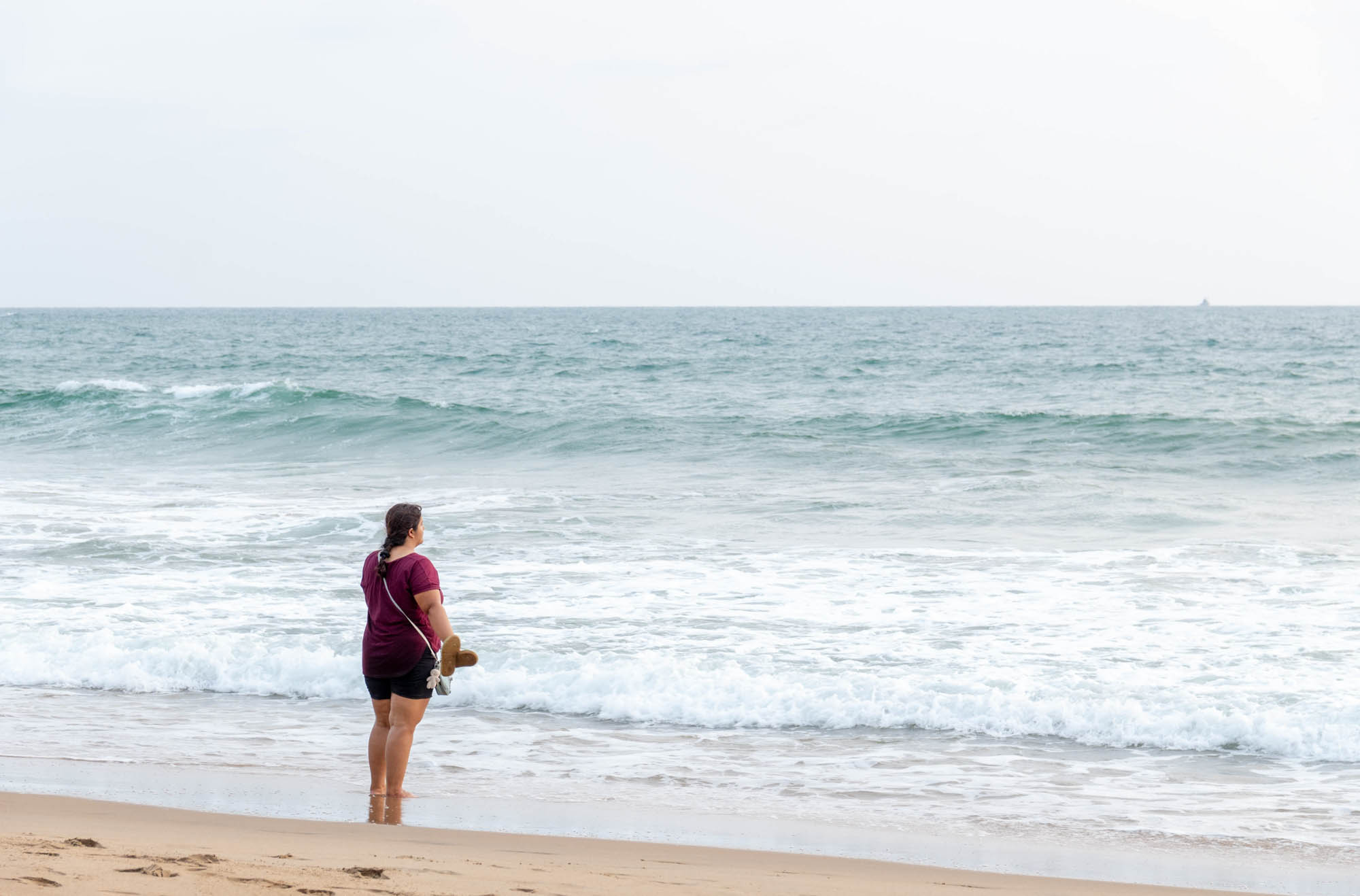A quiet forest bridge
