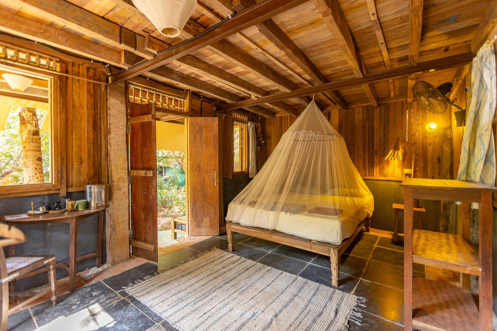 Room at Bhakti Kutir